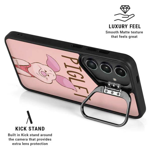 Disney Winnie the Pooh Piglet Portrait Galaxy S24 FE Kickstand Case